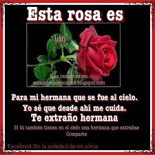 En La Soledad De Mi Alma Comparte Si Extranas A Tu Hermana Que Esta En El Cielo Facebook
