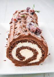 Super Cute Treats That Will Be The Highlight Of Your Christmas Party Holiday Desserts Cake Roll Recipes Yule Log Cake Recipe