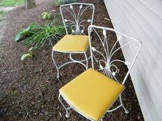 This is what gives it a grain resembling wood, which is visible when it is etched or bent to the point of failure. 58 Best Vintage Salterini Wrought Iron Ideas Salterini Wrought Iron Vintage Patio