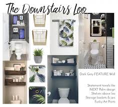 Corner sink bathroom tiny house bathroom downstairs bathroom hotel bathrooms bathroom small bathroom ideas cloakroom ideas corner vanity bath ideas steal this look: The Home Diaries Downstairs Toilet Ideas Bang On Style