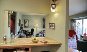 Our home was built in 1978, it is a ranch style with a formal living room w/fireplace, you then walk into the 'back of the house' which is a long room with kitchen, dining area and smaller living area with fireplace. Clean Green Kitchen Remodel Transforms Sligo Creek Hills Condo