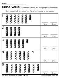 This packet has 35 place value worksheets for 2 digit numbers. Place Value Worksheets First Grade Tens And Ones By Melicety Tpt