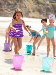 30 Things That Aren T A Sandcastle You Can Do At The Beach Mermaid Party Games Water Party Fun Beach Activities For Kids