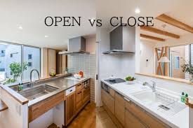 コンロ前 OPEN派? CLOSE派? -対面キッチン壁問題- | 高田建築事務所