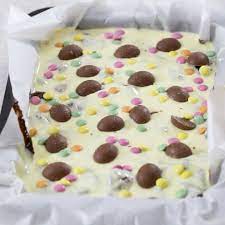 Easter Rocky Road Wholesome Patisserie Recipe Easter Eggs Chocolate Puff Pastry Recipes Rocky Road