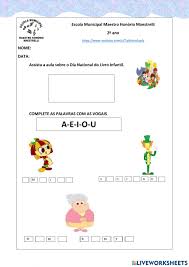 Atividade de história sobre feudalismo leia atentamente os textos abaixo e em seguida responda as perguntas. Atividade Dia Nacional Do Livro Infantil Worksheet
