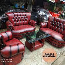 50+ model kursi sofa ukir untuk ruang tamu anda. Kursi Sofa Jaguar Minimalis Satu Set Meja Dan Kaca Sofa Kulit Bangku Tamu Modern Warna Merah Maroon Shopee Indonesia