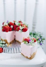 No Bake Strawberry Cheesecake Delicious Food Dessert Sweet Yummy Cake Chocolate Sweet Recipes Desserts Dessert Recipes