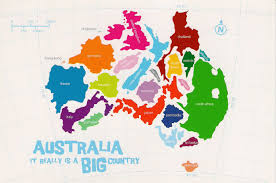 Blue Carpet Collective Australia It Really Is A Big Country Australia Map Australian Maps Visit Australia