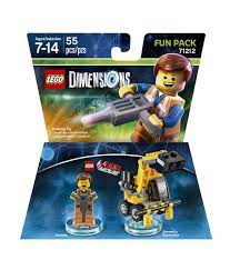 Amazon.com: LEGO Movie Emmet Fun Pack - LEGO Dimensions : V Ld Movie Fun Pk  W/Emmet: Toys & Games