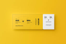 Free Event Ticket Mockup Toasin Studio Free Premium Product Mock Ups Ticket Design Event Tickets Design Ticket Design Template