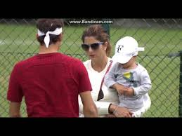 The lockdown on tennis has made players spend more time with their families. Roger Federer S Twin Sons And Daughters At Wimbledon 2016 Youtube
