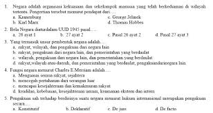 Rpp pkn revisi kurikulum 2013 smp kelas 7 ini bertujuan untuk mempermudah dalam mempersiapkan administrasi guru kususnya dalam langkah aw. Kumpulan Soal Pkn Smp Kelas 9 Semester Ganjil Didno76 Com