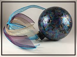 Modern christmas ornaments create a winter wonderland. Modern Glass Christmas Ornament Sugar Creek Home Decor