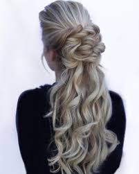 The great feature of these hairstyles is the fact that they can be slightly varied to look soft or edgy. Long Hair Half Up Half Down Updo Novocom Top