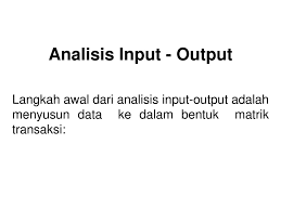 Statistik memiliki banyak peran di berbagai bidang termasuk bidang ekonomi. Penggunaan Matrik Dalam Ekonomi Dan Bisnis Ppt Download