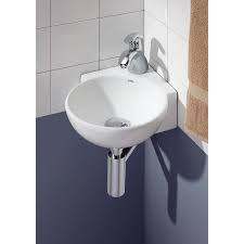 cheviot corner white wall mount semi