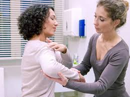 This pain is often caused by an accessory respiratory muscle under your shoulder blade and can be relieved by a furthermore, it is possible that you feel pain in your shoulder, arm, elbow, your hand, and fingers. Breast Cancer And Pain Why Treatment Can Cause Arm And Shoulder Pain