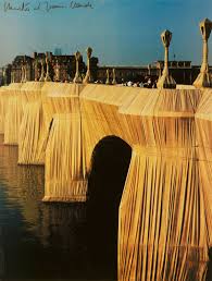 Christo The Pont Neuf Wrapped 1985 Auktion 1123 Lempertz Projects Lot 49 Kunst Bilder Kunstwerke