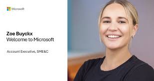 I am delighted to announce Zoe Buyckx as a new addition to our Account Team  Unit. Zoe will partner with our public sector customers in the Netherlands  to support their digital and