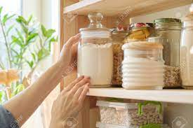 Learn about the real ingredients that chipotle mexican grill uses to prepare real food made with real ingredients. Food Products In The Kitchen Storing Ingredients In Pantry Woman Stock Photo Picture And Royalty Free Image Image 143893273