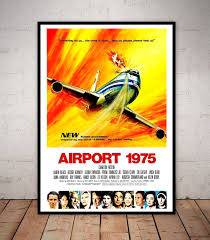 Airport 1975 - Vintage Poster - Digital Download - Printable Art - Movie  Classic