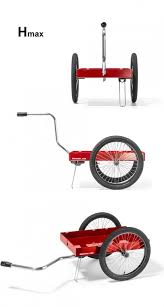 Hmax Und Hmini Anhangerkonzept Konzept Fahrradanhanger Bicycle Trailer Bike Trailer Bicycle Bike