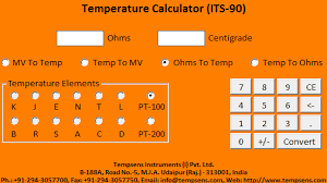 thermocouple rtd calculator instrumentation tools