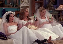 The one with the cheap wedding dress (2001) they both run into kristen ( gabrielle union) and discover later that they're both dating her at the same time. The 7 Best Wedding Moments From Friends