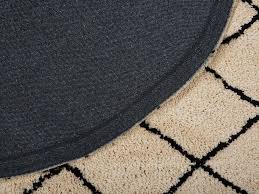 Check spelling or type a new query. Tapis Rond 140 Cm Beige Et Noir Midyat Beliani Fr