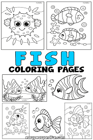Free, printable mandala coloring pages for adults in every design you can imagine. Fish Coloring Pages 30 Printable Sheets Easy Peasy And Fun