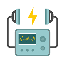Pero, ¿te atreverías a usar uno ante una. Unidad De Desfibrilador Aislado Medica Corazon Cardiaco Los Equipos De Emergencia Del Vector Icono Equipo Desfibrilador Hart Y Desfibrilador Hospital Reanimacion De Choque Cardiologia Cuidados Desfibrilador Ilustraciones Vectoriales Clip Art