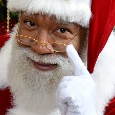 Mall of America black Santa visitors nice, trolls naughty