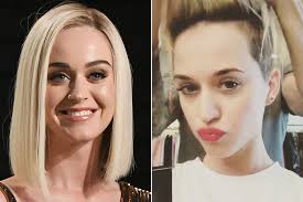 It was in the first part of her career when she was still finding herself. Katy Perry Debuts Post Split Platinum Pixie People Com