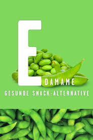 E Wie Edamame Edamame Gesunde Snacks Sojabohnen