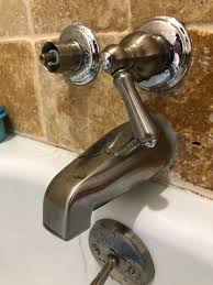 Turning the water off at the fixture or appliance. Bathtub Water Faucet Won T Turn Off
