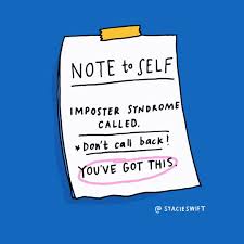 Stacieswift Note To Self Imposter Syndrome With Images Syndrome Quotes Little Things Quotes Imposter