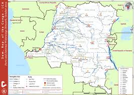English map on angola and 9 other countries about flood; Confluence Mobile Digital Logistics Capacity Assessments