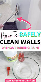 Follow this simple cleaning routine for a. How To Wash Walls Homemade Wall Cleaner Recipe In 2021 Cleaning Walls Cleaning Painted Walls Washing Walls