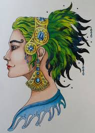 Download Hanna Karlzon Book Soulmates Coloring With Prismacolors Steampunk Coloring Spirit Animal Coloring Books