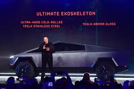 The truck's body withstood multiple strikes from imagine thinking your tesla truck is bulletproof because the company said it has tesla armor glass, you didn't. Tesla Cybertruck Elon Musk Unveils Bulletproof Electric Truck