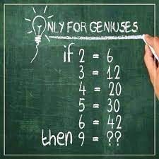 Some of them might be easy while others might be tough. Maths Puzzle Only For Geniuses With Answer Maths Puzzles Math Riddles Brain Teasers
