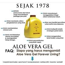 Si veo un producto que pone aloe vera, me lanzo de cabeza a por él. Forever Living Aloe Vera Gel Bersih Usus Shopee Malaysia