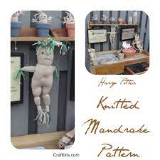 We have given you two different sizes. Harry Potter Knitted Mandrake Pattern Craftbits Com