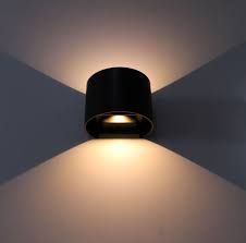 Outdoor light protector, vintage protective covers, industrial light cover, metal light bulb protectors, basketball court light shields. New Ip65 Round Shade Adjustable Surface Mounted Outdoor Cube Led Wall Light Led Outdoor Wall Lamp Up And Down Wall Light Wall Lights Led Wall Lights Wall Lamp