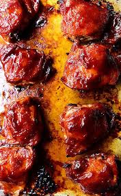 Everyone Will Want Seconds Of This Oven Bbq Chicken Recipe Chicken Thights Recipes Bbq Chicken Recipes Baked Bbq Chicken