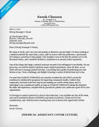 For more information about cover letters, click on this link, cover letters for medical assistant, or download the templates on this page. Medical Assistant Cover Letter Sample Resume Companion Great Medical Assis Medical Assistant Cover Letter Sample Resume Cover Letter Cover Letter For Resume