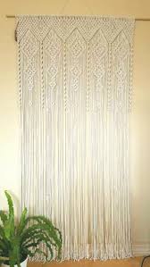 When you build diy temporary wall, it must cool and fresh as you are. Makramee Vorhang Raumteiler Tur Vorhang Retro Wandbehang Boho Chic Retro Lampwork Hochzeitsdeko Boho Chic Hoch Door Curtains Diy Diy Curtains Curtains