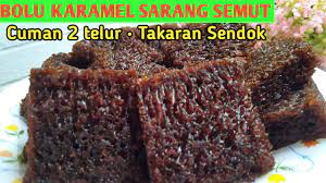 Cuman 2 Telur Resep Bolu Karamel Sarang Semut Takaran Sendok Anti Gagal Youtube