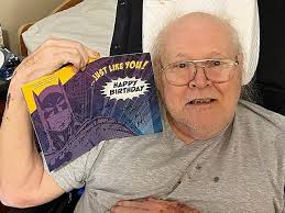 Even though Overly Straight Guy Ken is acting like he "didn't" see my hard  work, I still wanted to show you all the "Birthday Surprise" I left for him  last week. 1.5